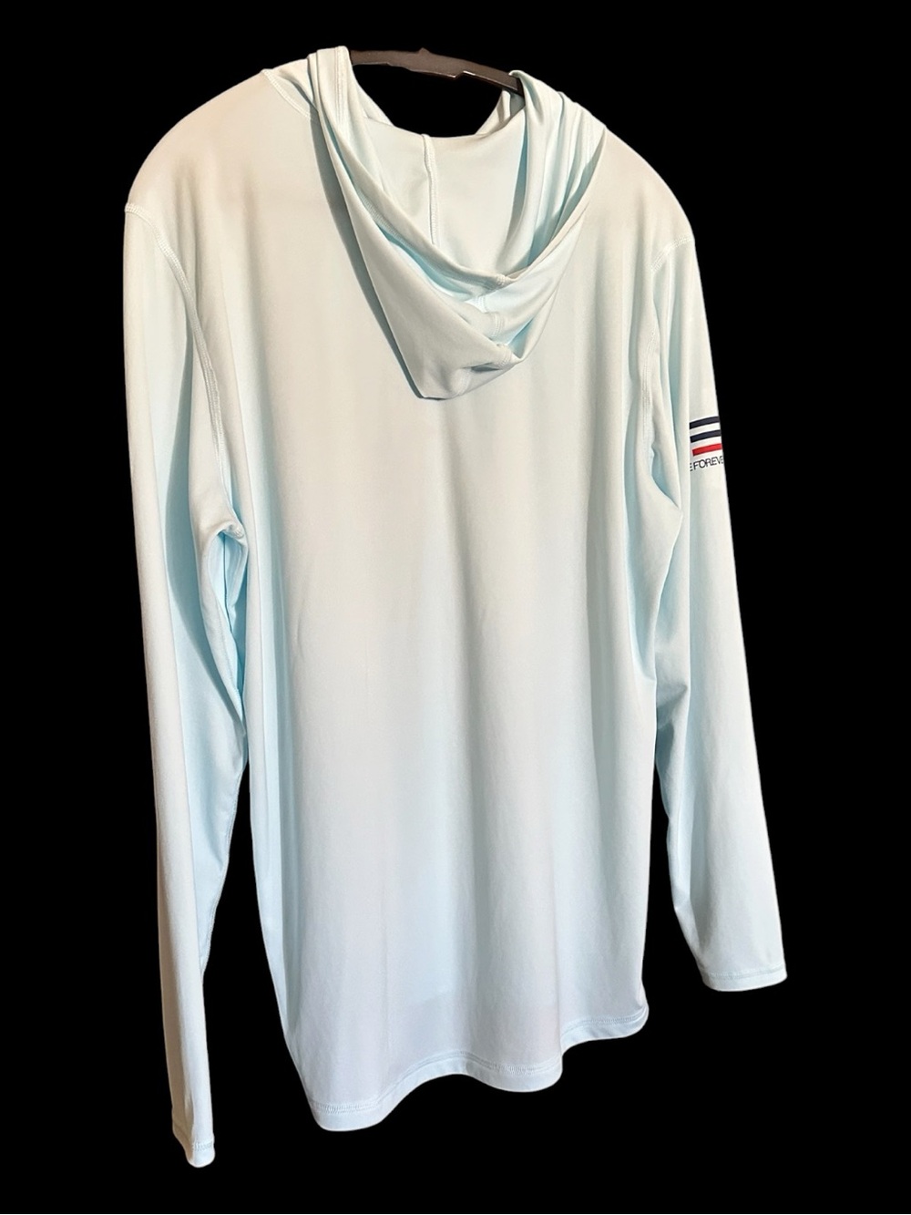 The Sip Mississippi Performance Lightweight Hoodie Shirt Light Blue Golf Top L - Picture 3 of 7